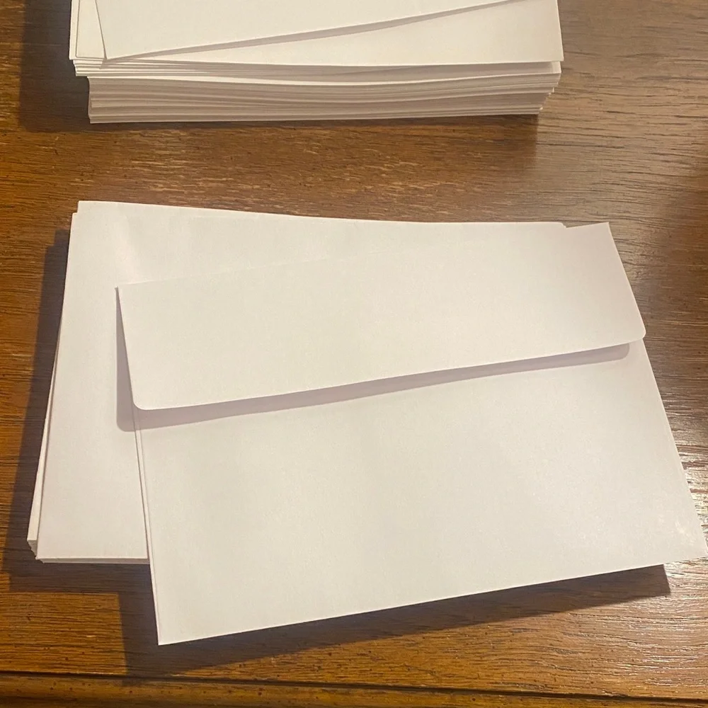 White Envelopes Set - Picture 1 of 2